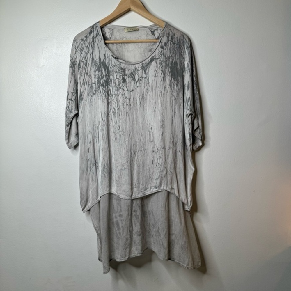Stark X Cotton High‎ Low Tunic Top Size Small